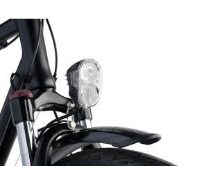 AXA Echo 30 Steady Auto Front Light - Black