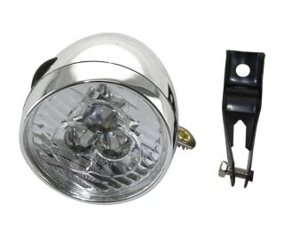 OXC Ultratorch Retro Voorlicht 3 leds - Zilver