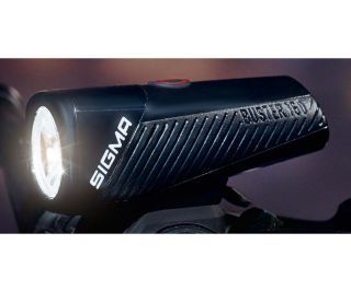 Luce anteriore Sigma Buster 150 Lm Nero