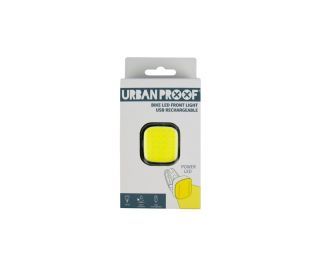 Luz delantera Urban Proof LED USB 70 Lm Amarillo