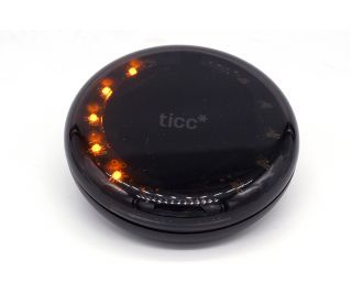 Luz trasera e intermitente inteligente para casco Ticc* Negro