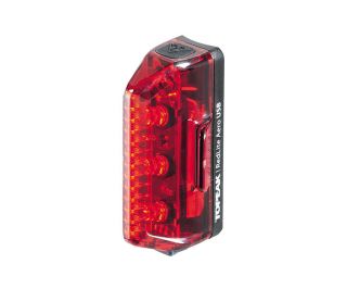 Topeak Redlite Aero USB Rear Light 30cd - Red