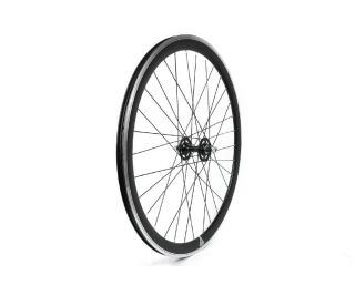 M-Wave 40mm Fixie Front Wheel - Black CNC