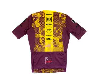 Maillot Santini One Life Cycle Team Granate/Amarillo