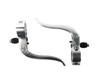 Alhonga Brake Lever Set - Silver