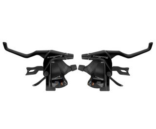 SunRace STM503 Shift Brake Lever Set 3x8S - Black