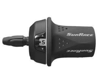 SunRace TSM21 Twist Shifter 5S - Black