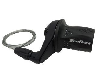 SunRace TSM21 Drehgriffschalter 5-fach - Schwarz