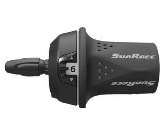 SunRace TSM21 Twist Shifter 6S - Black