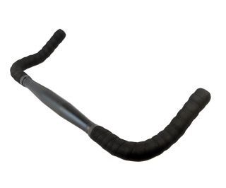 Manillar Santafixie Bullhorn 31.8 mm Aluminio Negro + Cintas