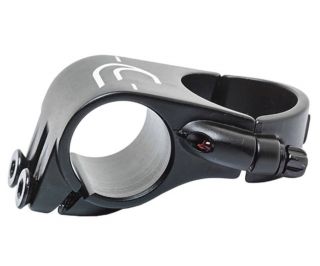 Deda FastBlack2 Clip-On Clamp 31.6 mm - Sort