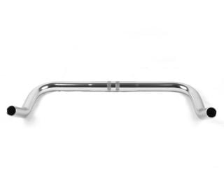 Messingschlager Bullhorn Eco Handlebar 25.4 mm - Silver