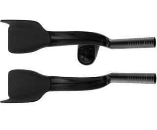 Extensiones Manillar Deda Jet Two Clip-On 31.7 mm 370 mm Negro