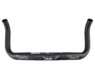 Deda Crononero Low Rider Styr 31.7 mm - Sort