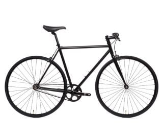 State Bicycle 4130 Core Line Fixie / Singlespeed Fahrrad - Matte Black 6.0