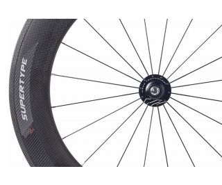 Miche Supertype Pista 88 Track Front Wheel - Carbon