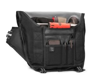 Chrome Mini Metro Messenger Bag - Black