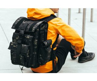 Accesorio Mission Workshop Arkiv Vertical Rolltop Pocket Negro