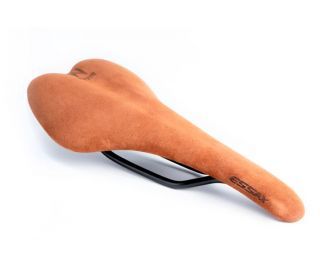 Selle Essax Miura Acier 132mm Marron