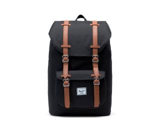 Herschel Little America Backpack - Black Tan Mid Volume