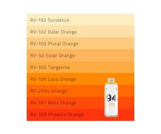 Pintura Spray Montana MTN 94 Naranja