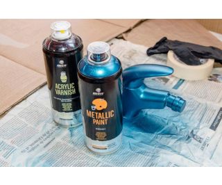 Pintura Metalizada Montana MTN PRO 400ml Aluminio