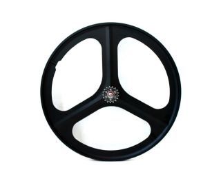 Navigate Tri Spoke Rear Fixie Wheel - Black