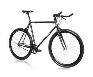 Quella Nero Glossy Black Fixed Bike