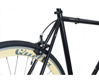 Bicicleta Fixie Quella Nero Crema