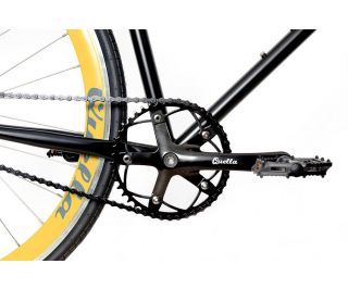 Vélo Fixie Quella Nero Jaune