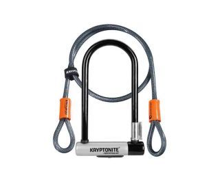 Kryptonite KryptoLok Standard U-Lock + Cable 4' Flex