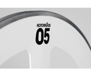 BLB Notorious 05 Five-Spoke Front Track Wheel – White