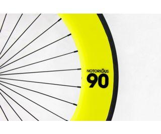 BLB Notorious 90 Front Wheel - Yellow