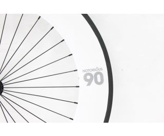 BLB Notorious 90 Forhjul - Hvid