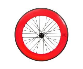 Roue Arrière Carbone Notorious 90 Rouge