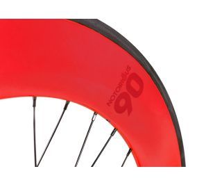 Roue Arrière Carbone Notorious 90 Rouge