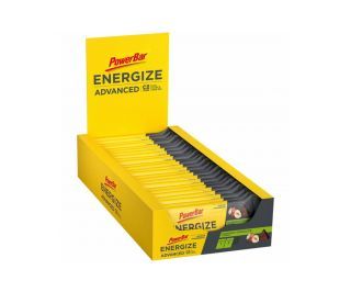 Barretta energetica PowerBar Energize Advanced Cioccolato alla nocciola x25