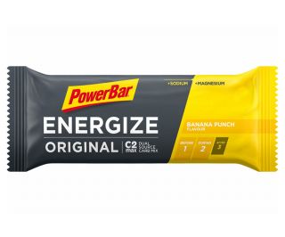 Barre énergétique PowerBar Energize Original Punch à la banane x25