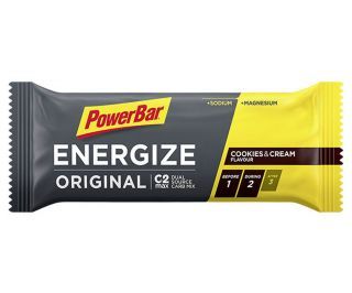 Barre énergétique PowerBar Energize Original Biscuits et crème x25