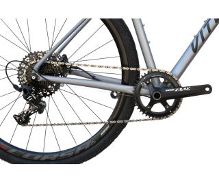 Vitoria Nyxtralight Explorer Gravel Fiets - APEX - Zilver