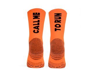 Pacific and Co Call Me Socks - Orange