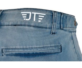 Jeanstrack Amsterdam Bleach Fietsshorts - Jeans