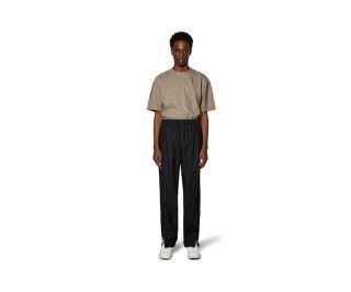 Rains Regular Pants - Black