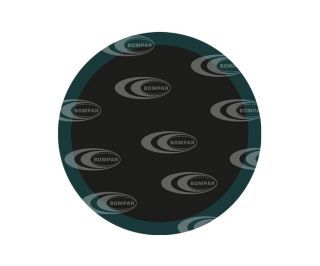 Bompar Patches 15mm 200 Einheiten - Schwarz