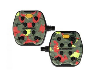 Look Geo Trail Grip Pedals - Camouflage