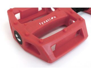 Fyxation Gates Pedalen - Rood 