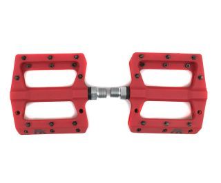 FK Nylon Platform Pedals - Red