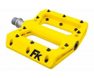 FK Nylon Platform Pedals - Yellow