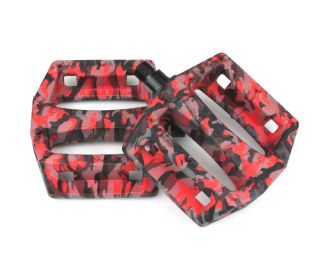 Pirate Ron Camo Pedals - Red