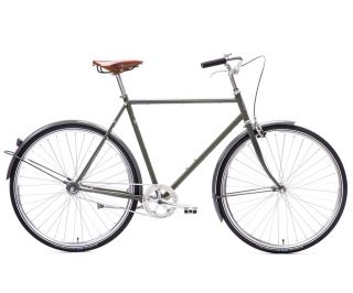 Pelago Bristol 3C Classic City Bicycle - Traffic Grey